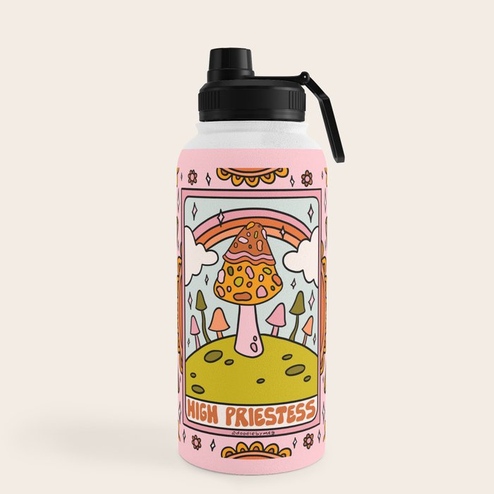 2. High Priestess Mushroom Water Bottle