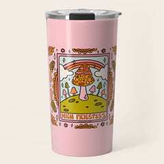 2. High Priestess Mushroom Travel Mug