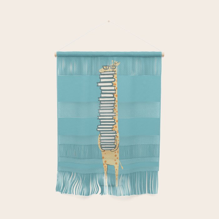 A Book Lover (blue) Wall Hanging