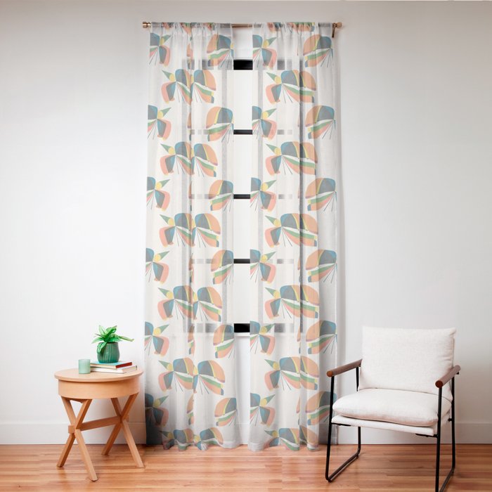 A bird Window Curtain