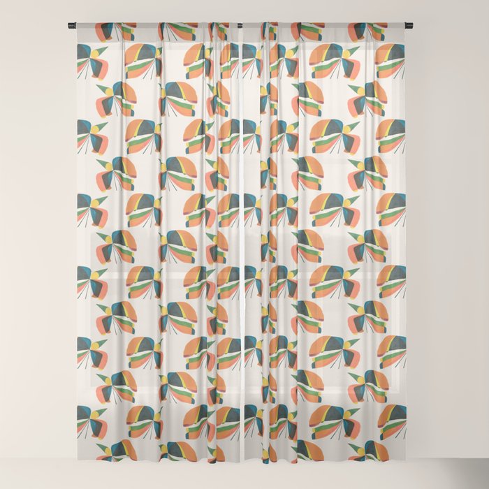 A bird Window Curtain