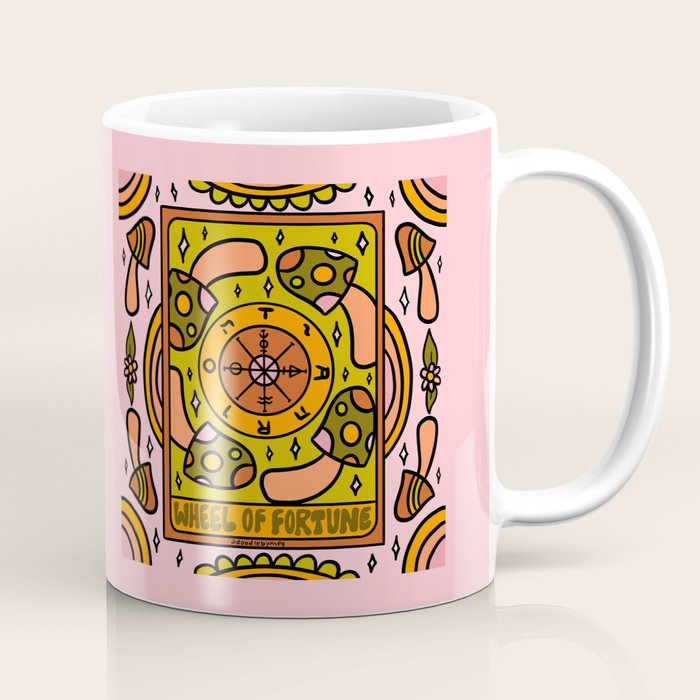 10. Wheel of Fortune Mushroom Coffee Mug