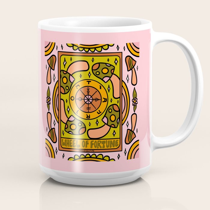 10. Wheel of Fortune Mushroom Coffee Mug