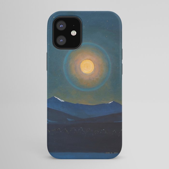"Moonlight, Winter" by Rockwell Kent (1940) iPhone Case