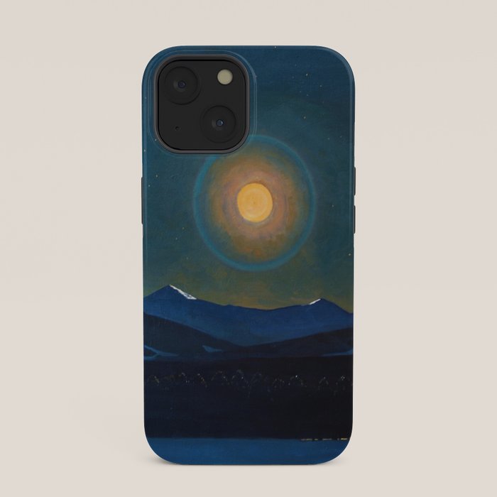 "Moonlight, Winter" by Rockwell Kent (1940) iPhone Case