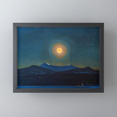 "Moonlight, Winter" by Rockwell Kent (1940) Mini Art Print