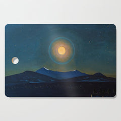"Moonlight, Winter" by Rockwell Kent (1940) Cutting Board