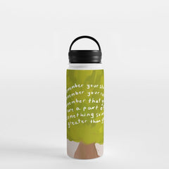 "Remember Your Story, Remember Your Roots, Remember That You Are A Part Of Something So Much Greater Than You." Water Bottle