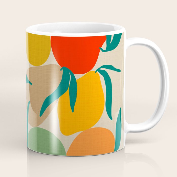 2025 RETRO FRUIT MARKET CALENDAR Coffee Mug