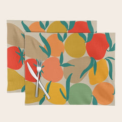 2025 RETRO FRUIT MARKET CALENDAR Placemat