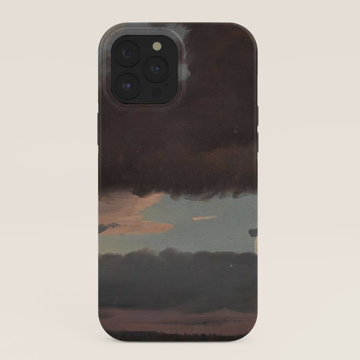 "Cloud Study" by Knud Baade, 1839 iPhone Case