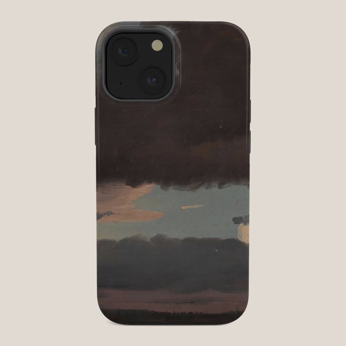 "Cloud Study" by Knud Baade, 1839 iPhone Case