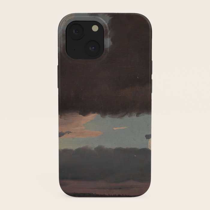 "Cloud Study" by Knud Baade, 1839 iPhone Case