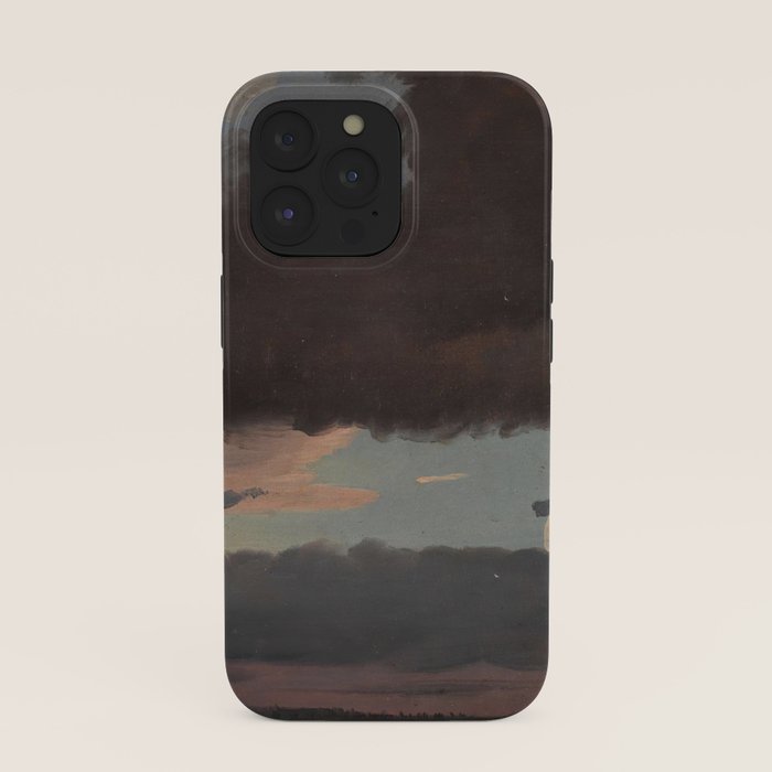 "Cloud Study" by Knud Baade, 1839 iPhone Case