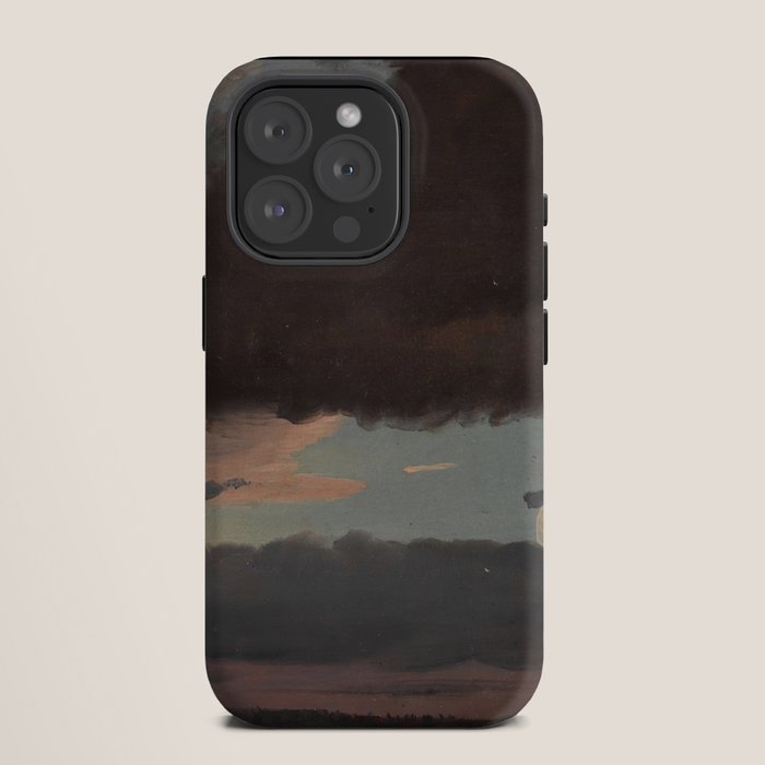 "Cloud Study" by Knud Baade, 1839 iPhone Case