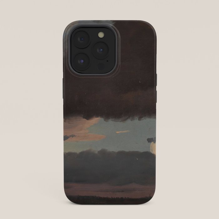 "Cloud Study" by Knud Baade, 1839 iPhone Case