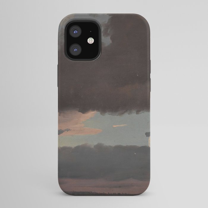 "Cloud Study" by Knud Baade, 1839 iPhone Case