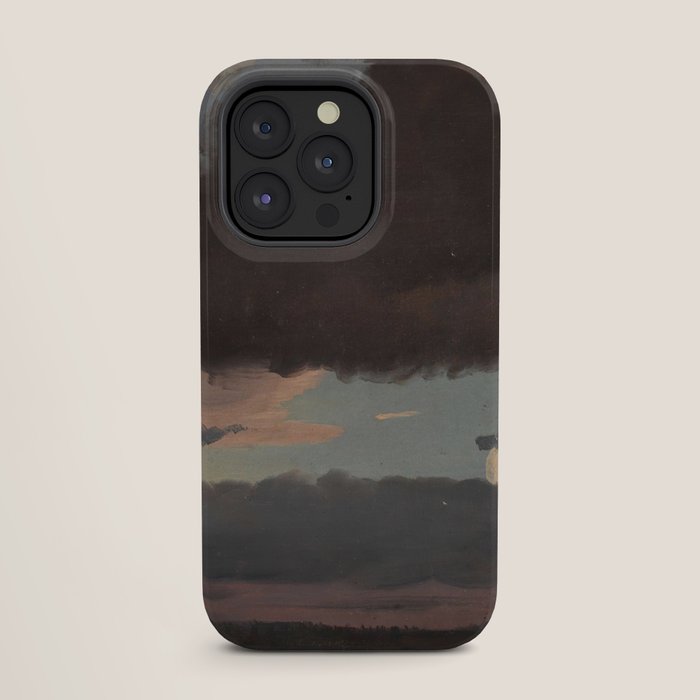 "Cloud Study" by Knud Baade, 1839 iPhone Case