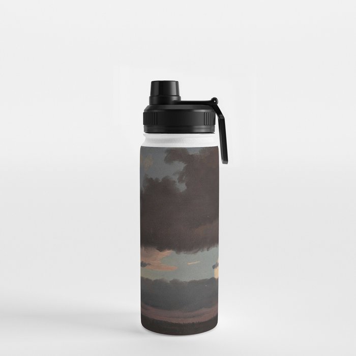 "Cloud Study" by Knud Baade, 1839 Water Bottle