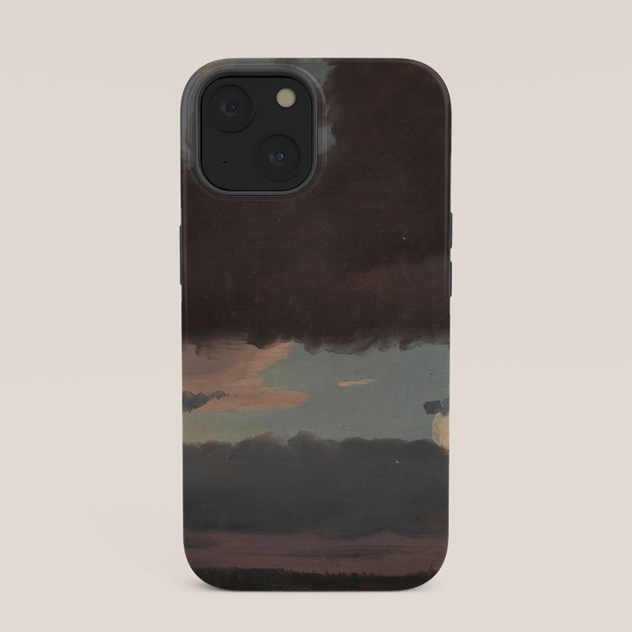 "Cloud Study" by Knud Baade, 1839 iPhone Case