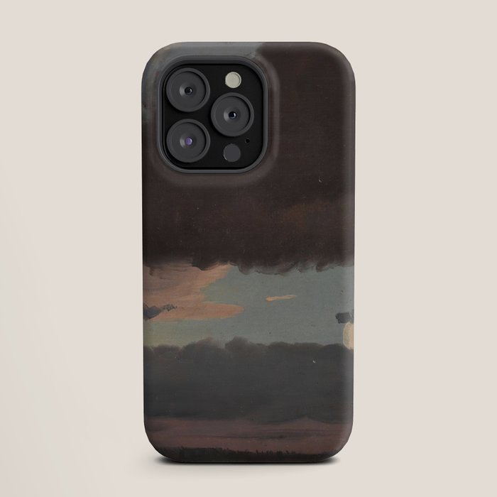"Cloud Study" by Knud Baade, 1839 iPhone Case