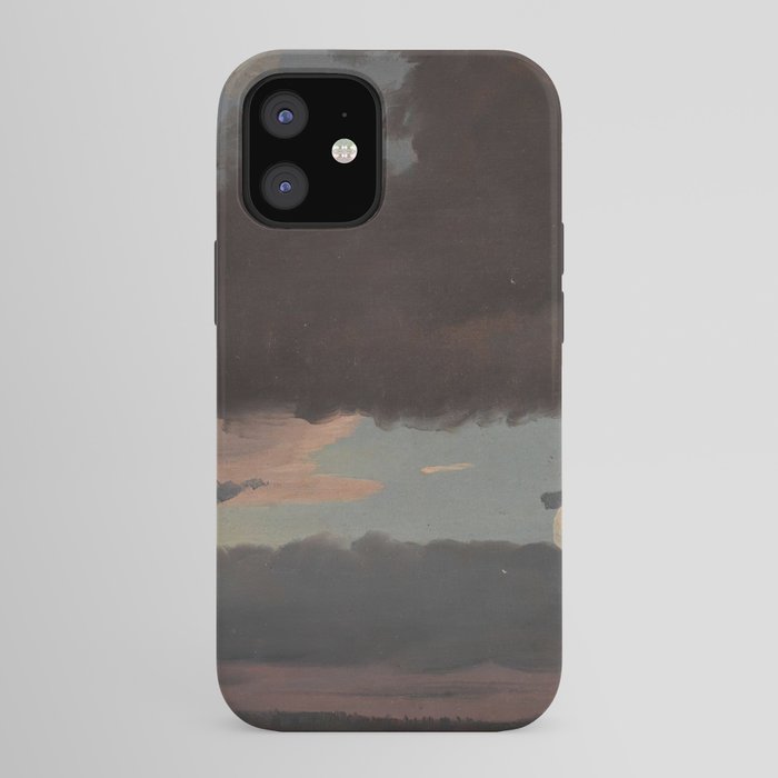 "Cloud Study" by Knud Baade, 1839 iPhone Case