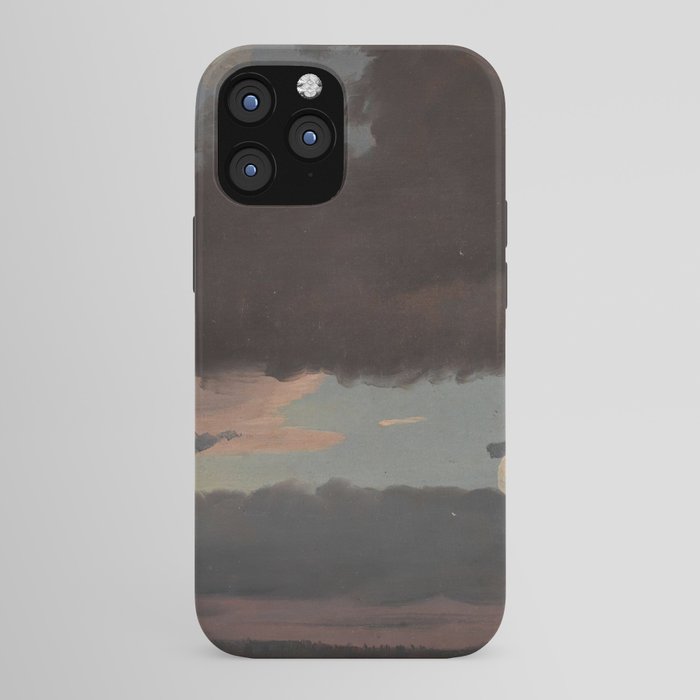 "Cloud Study" by Knud Baade, 1839 iPhone Case