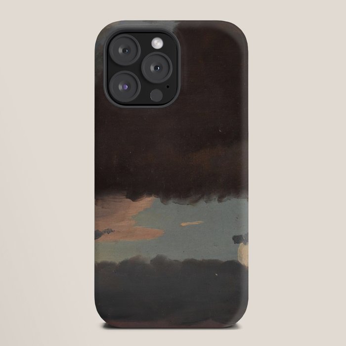 "Cloud Study" by Knud Baade, 1839 iPhone Case