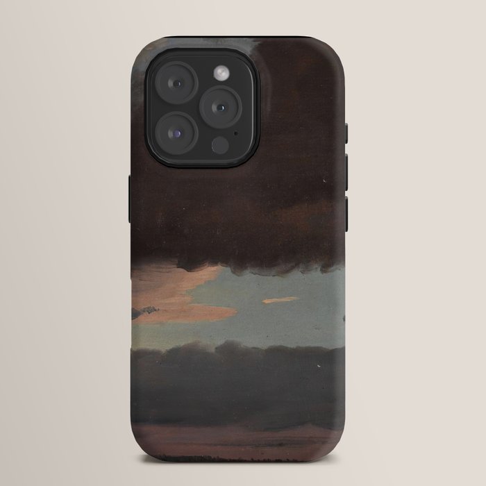 "Cloud Study" by Knud Baade, 1839 iPhone Case
