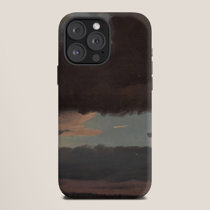 "Cloud Study" by Knud Baade, 1839 iPhone Case