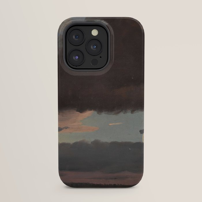 "Cloud Study" by Knud Baade, 1839 iPhone Case