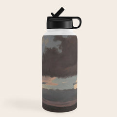 "Cloud Study" by Knud Baade, 1839 Water Bottle