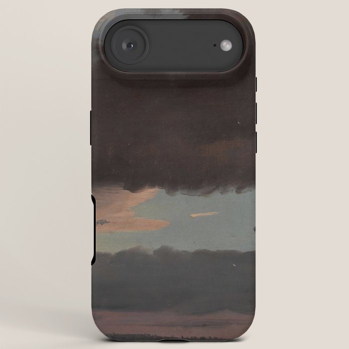 "Cloud Study" by Knud Baade, 1839 iPhone Case