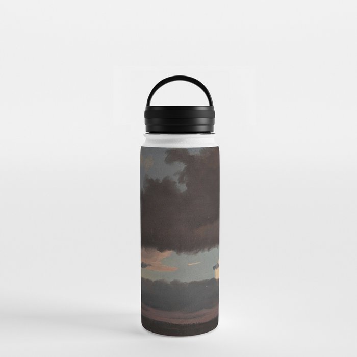 "Cloud Study" by Knud Baade, 1839 Water Bottle