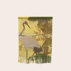 16th Century Japanese Birds & Flowers Wall Hanging
