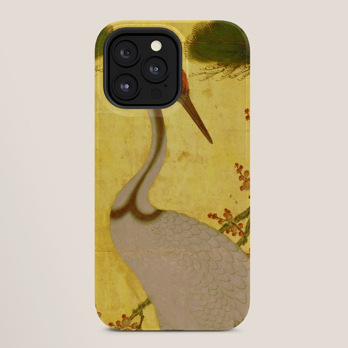 16th Century Japanese Birds & Flowers iPhone Case