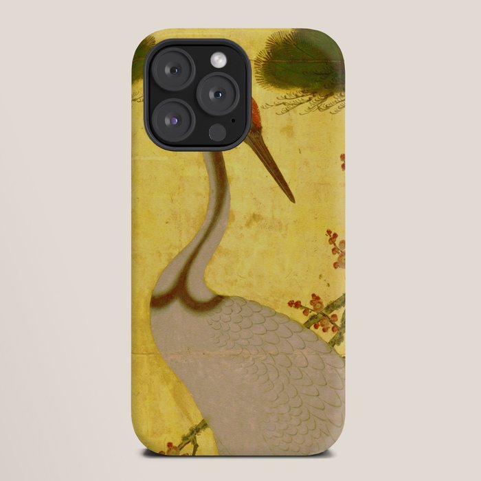 16th Century Japanese Birds & Flowers iPhone Case