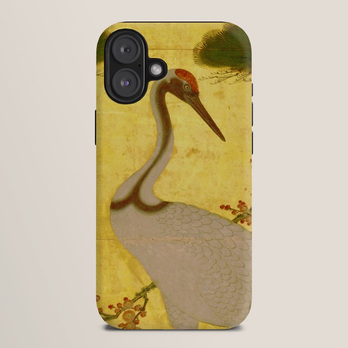 16th Century Japanese Birds & Flowers iPhone Case