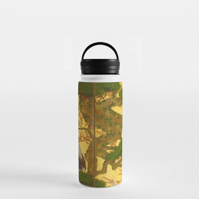 16th Century Japanese Birds & Flowers Water Bottle