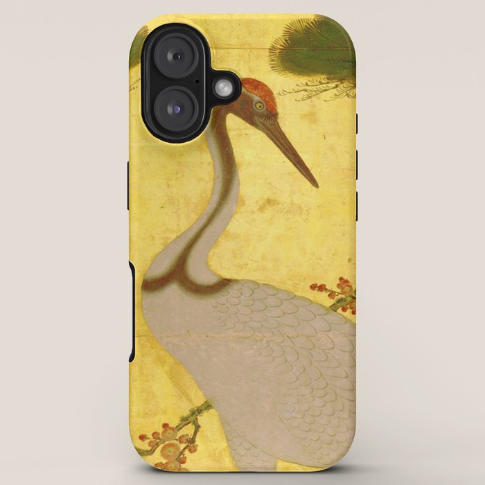 16th Century Japanese Birds & Flowers iPhone Case