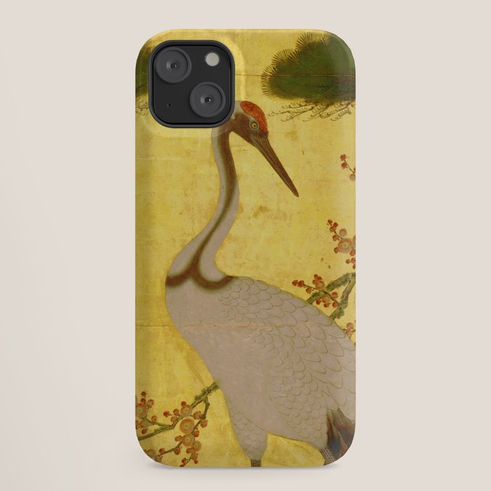 16th Century Japanese Birds & Flowers iPhone Case