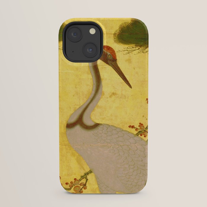 16th Century Japanese Birds & Flowers iPhone Case