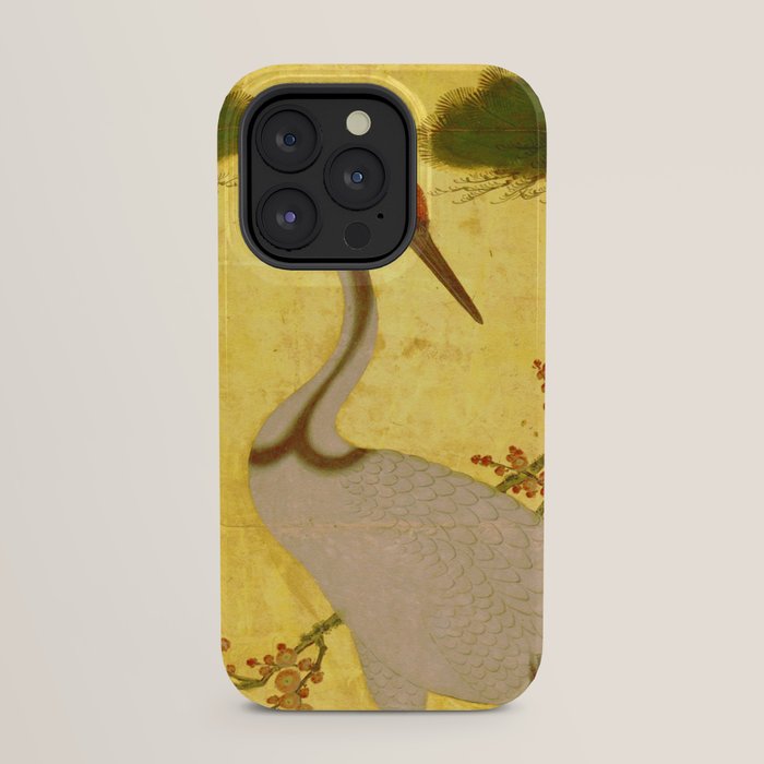 16th Century Japanese Birds & Flowers iPhone Case