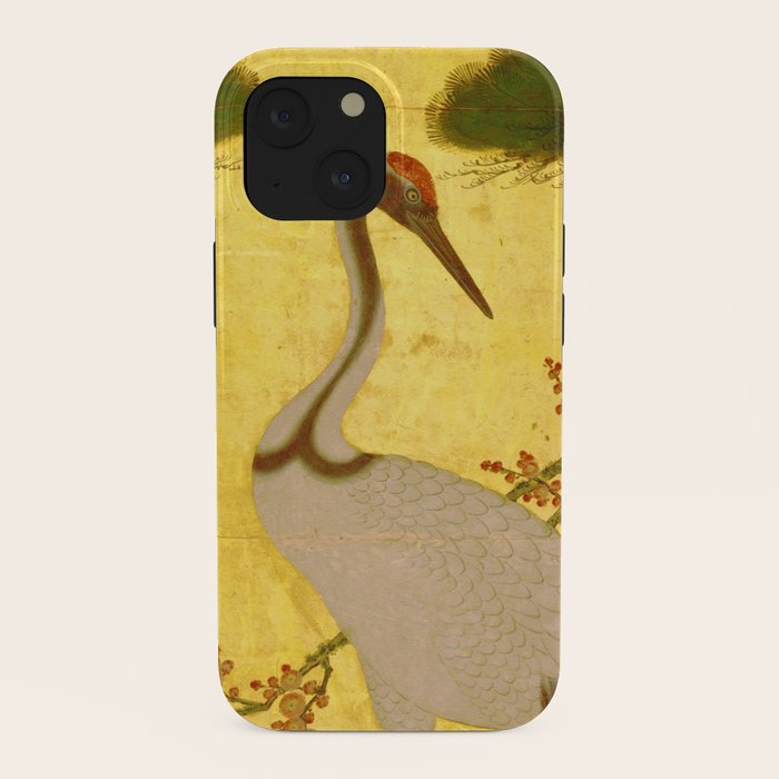 16th Century Japanese Birds & Flowers iPhone Case
