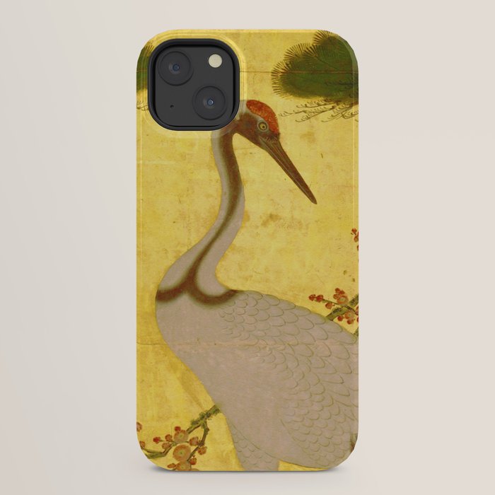 16th Century Japanese Birds & Flowers iPhone Case