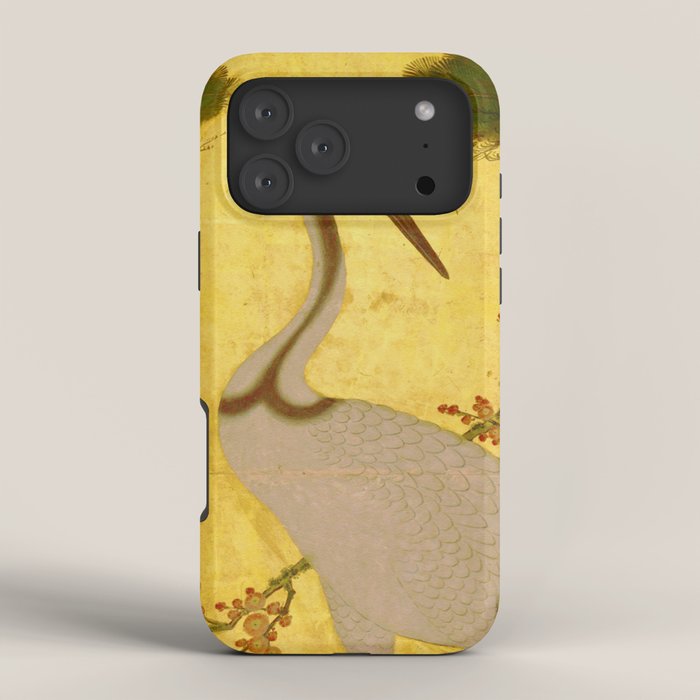 16th Century Japanese Birds & Flowers iPhone Case