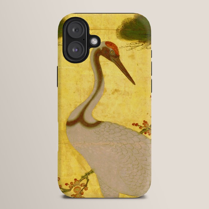 16th Century Japanese Birds & Flowers iPhone Case