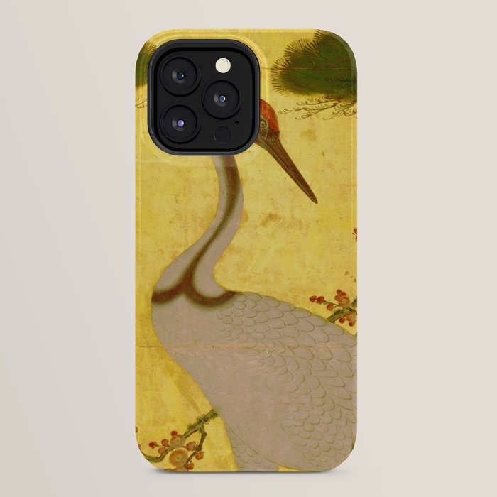 16th Century Japanese Birds & Flowers iPhone Case