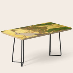 16th Century Japanese Birds & Flowers Coffee Table