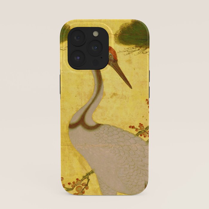 16th Century Japanese Birds & Flowers iPhone Case